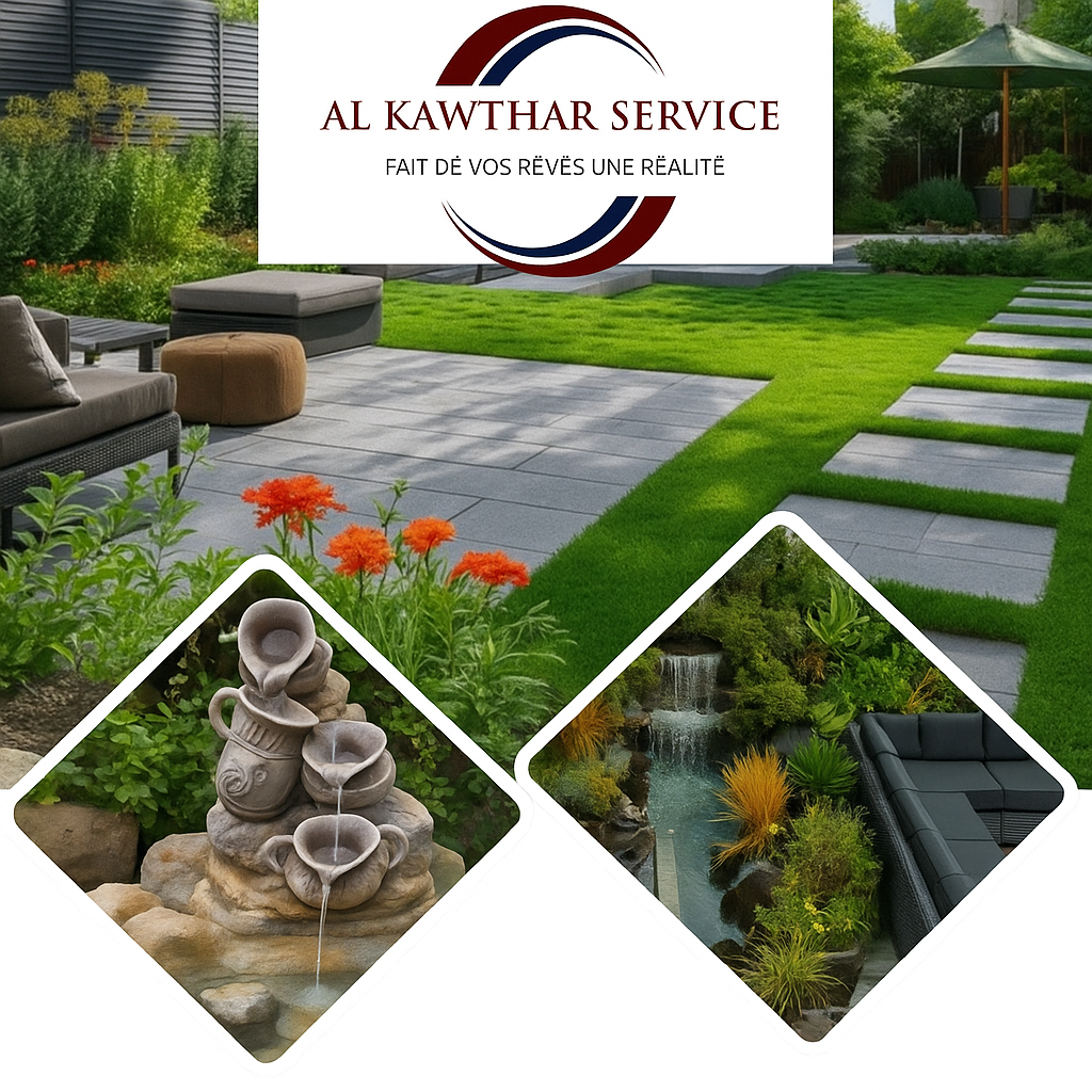 Aménagements de jardins et décoration intérieure